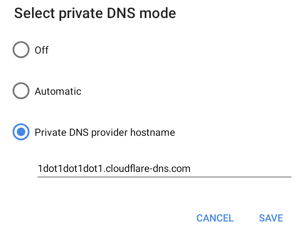 DNS hostname